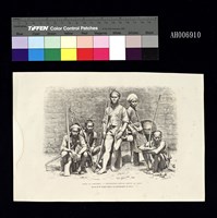 藏品(福爾摩沙牡丹社原住民人物版畫 (石版印刷 1874))的圖片